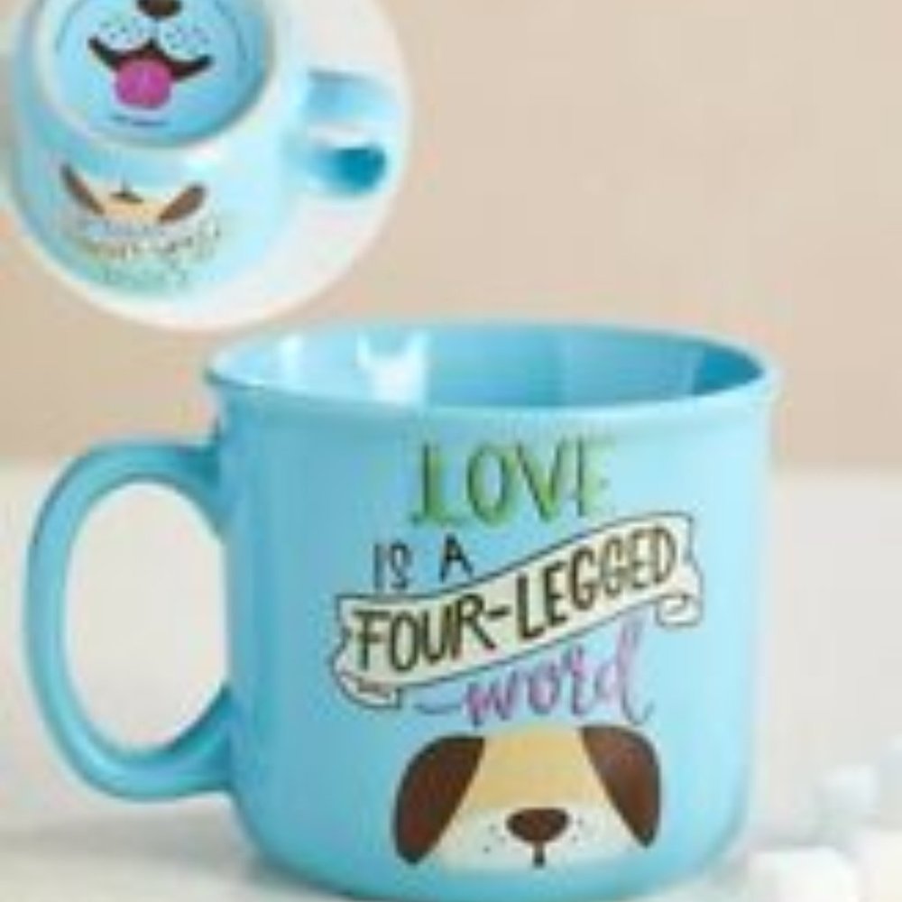 Angel Star Coffe Mug / LOVE IS A FOUR-LEGGED WORD
